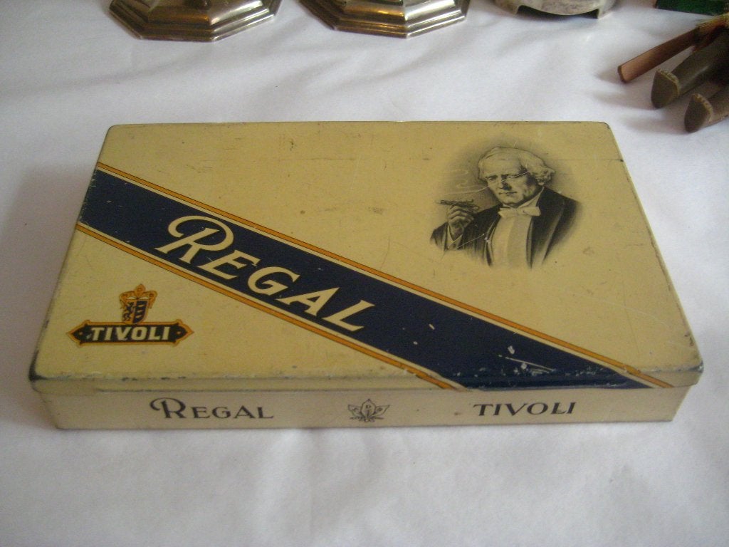 sigaren blik regal tivoli ( 597 verblifa), Verzamelen, Ophalen of Verzenden, Zo goed als nieuw, Overige