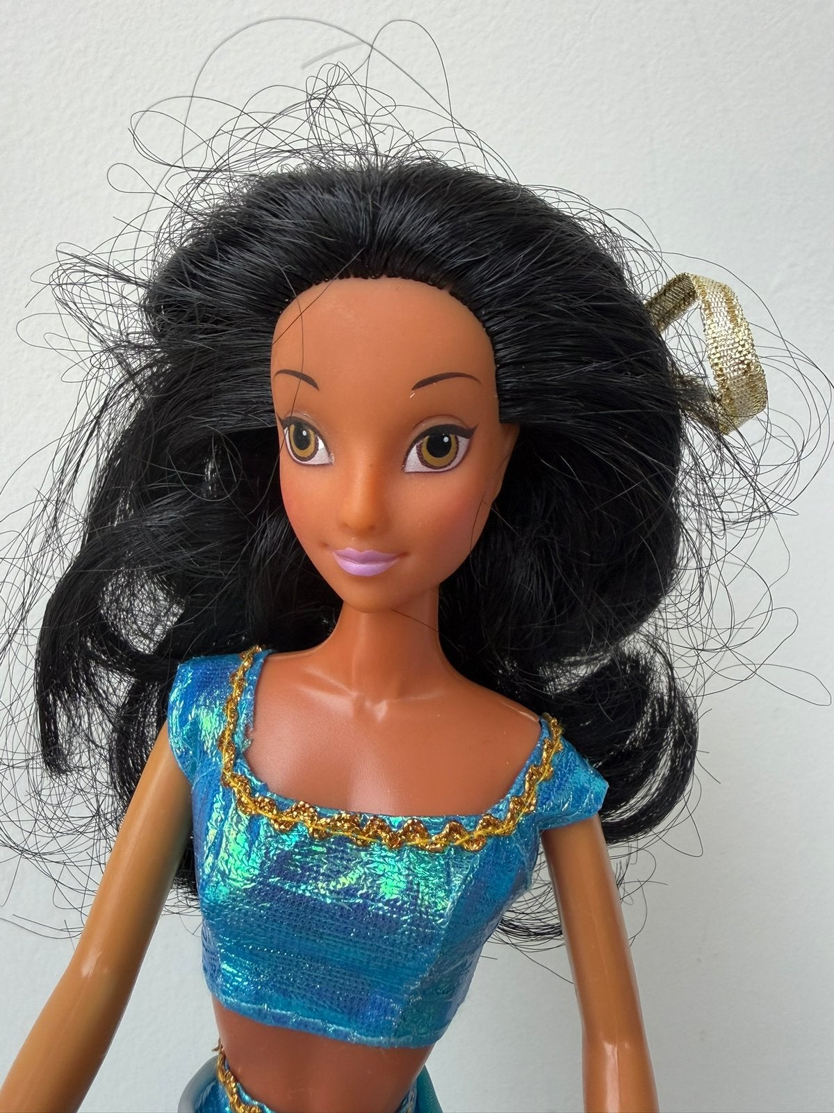 VINTAGE Disney Princess Yasmine, Ophalen of Verzenden, Zo goed als nieuw, Pop