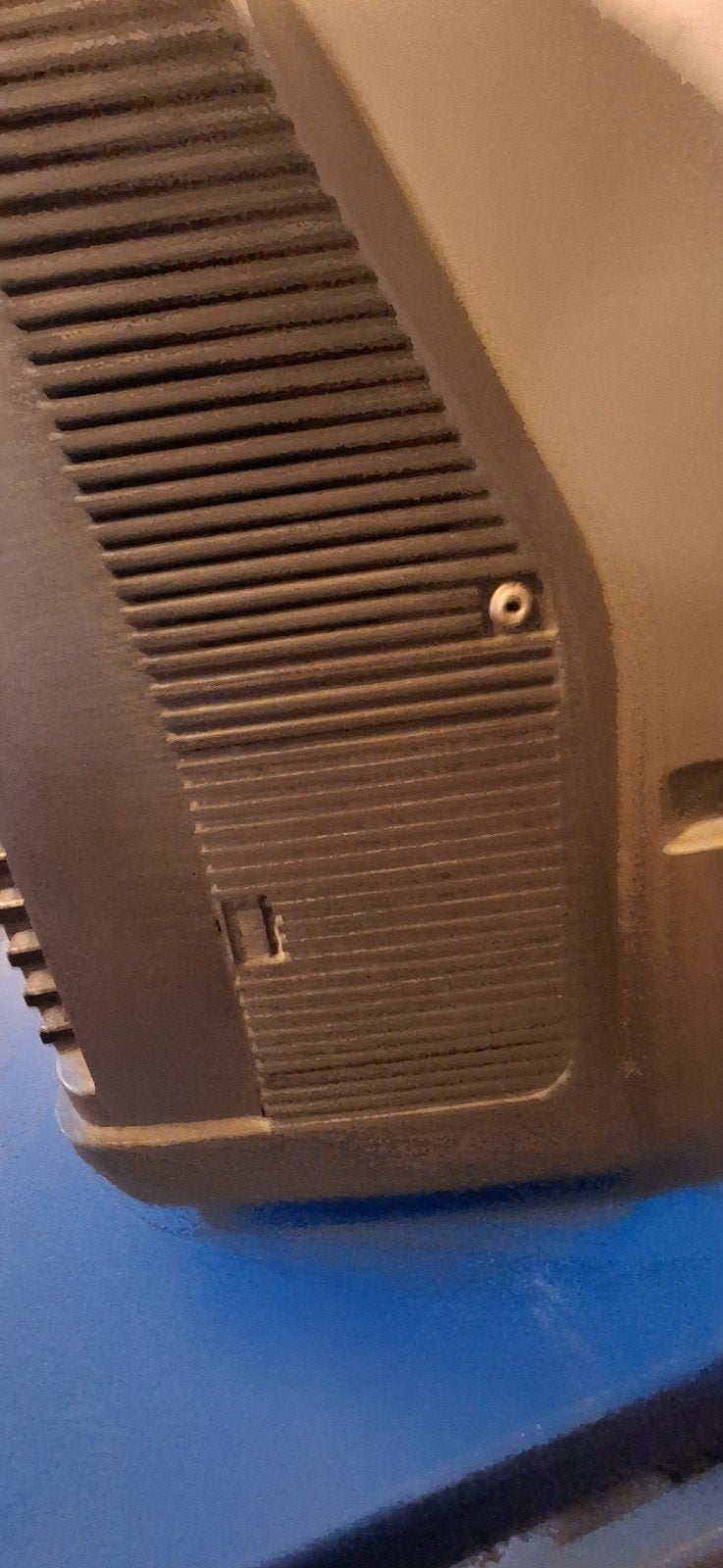 Philips TX Vintage CRT TV - Werkend met scheur, Ophalen