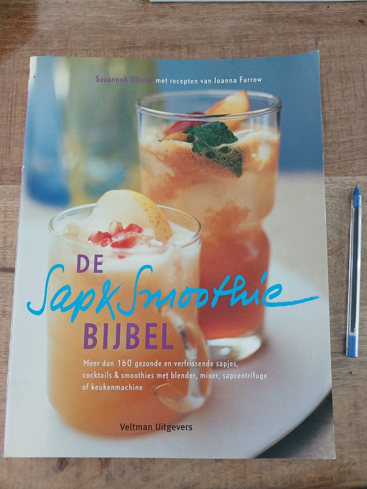 De Sap & Smoothie Bijbel - Meer dan 160 recepten, Boeken, Ophalen, Zo goed als nieuw, Dieet en Voeding, Suzannah Olivier