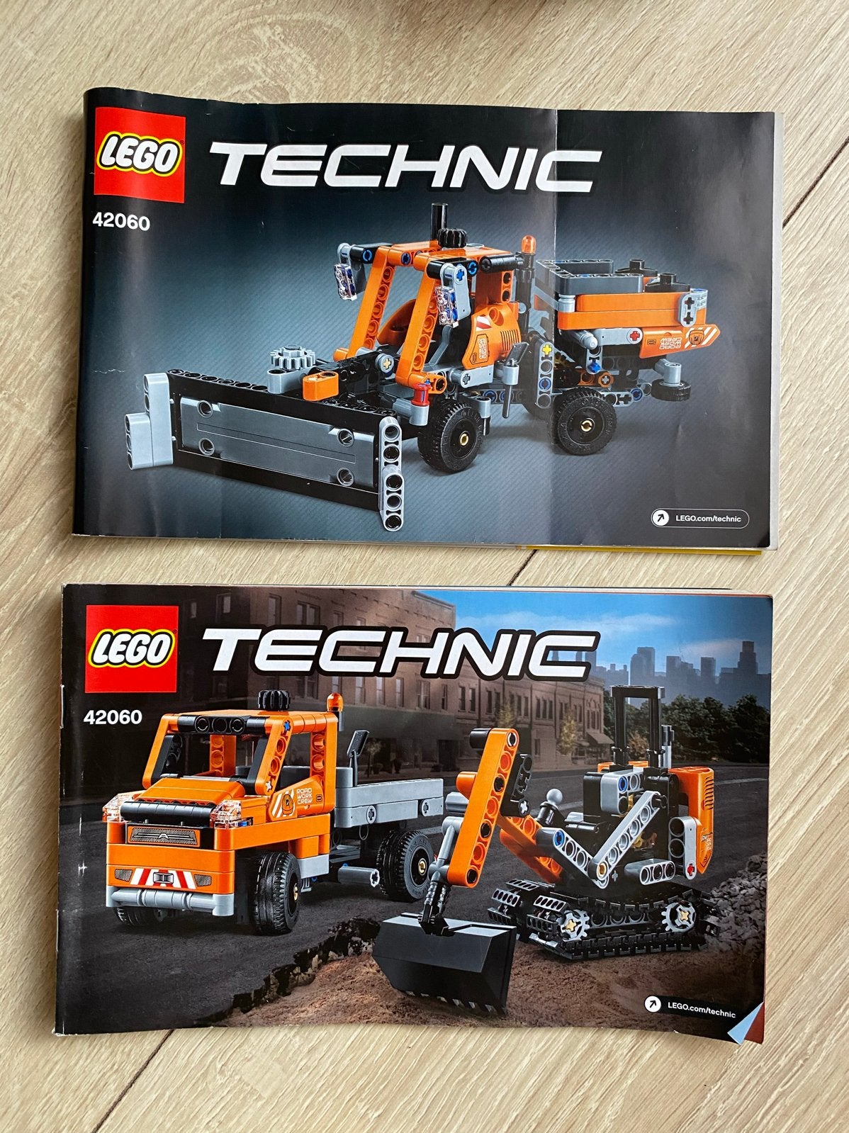 Lego Technic 42060 Wegenbouwers - Complete set, Gebruikt, Lego, Ophalen of Verzenden, Complete set