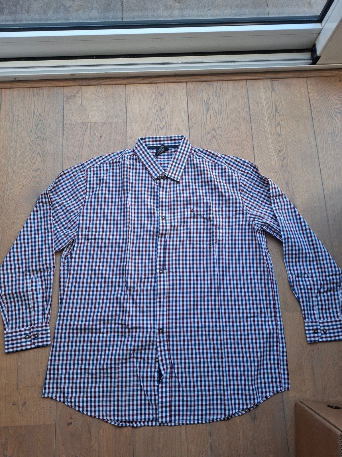 Haus Huberts Trachtenmode overhemd 4XL, Meerkleurig, Ophalen of Verzenden, Overige halswijdtes, Gedragen