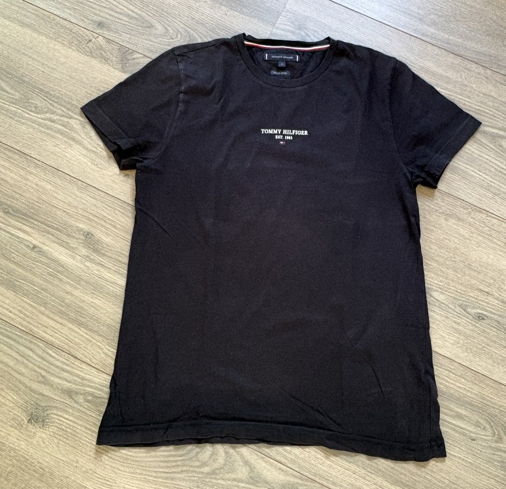 Tommy Hilfiger maat M, Maat 38/40 (M), Zwart, Ophalen of Verzenden, Zo goed als nieuw