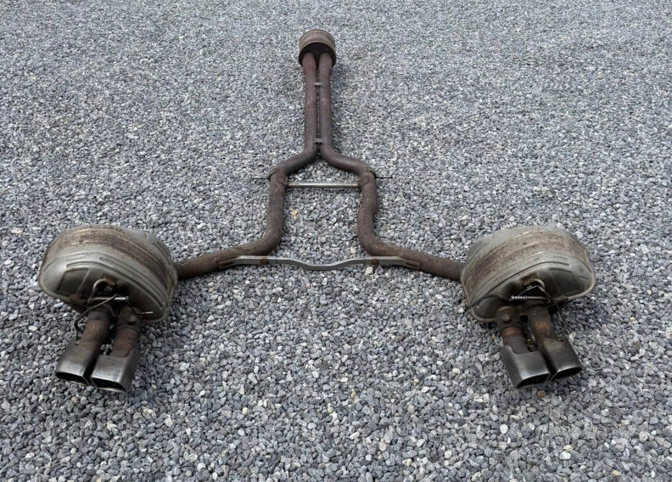 Porsche panamera turbo 970 volledig uitlaat origineel, Ophalen of Verzenden, Gebruikt, Porsche