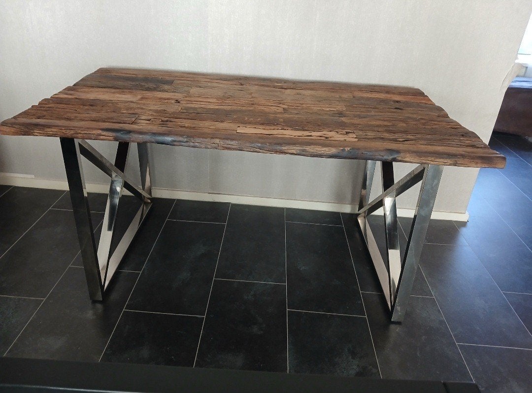 sleeperwood eettafel, Huis en Inrichting, Ophalen, 150 tot 200 cm, Vier personen, Rechthoekig