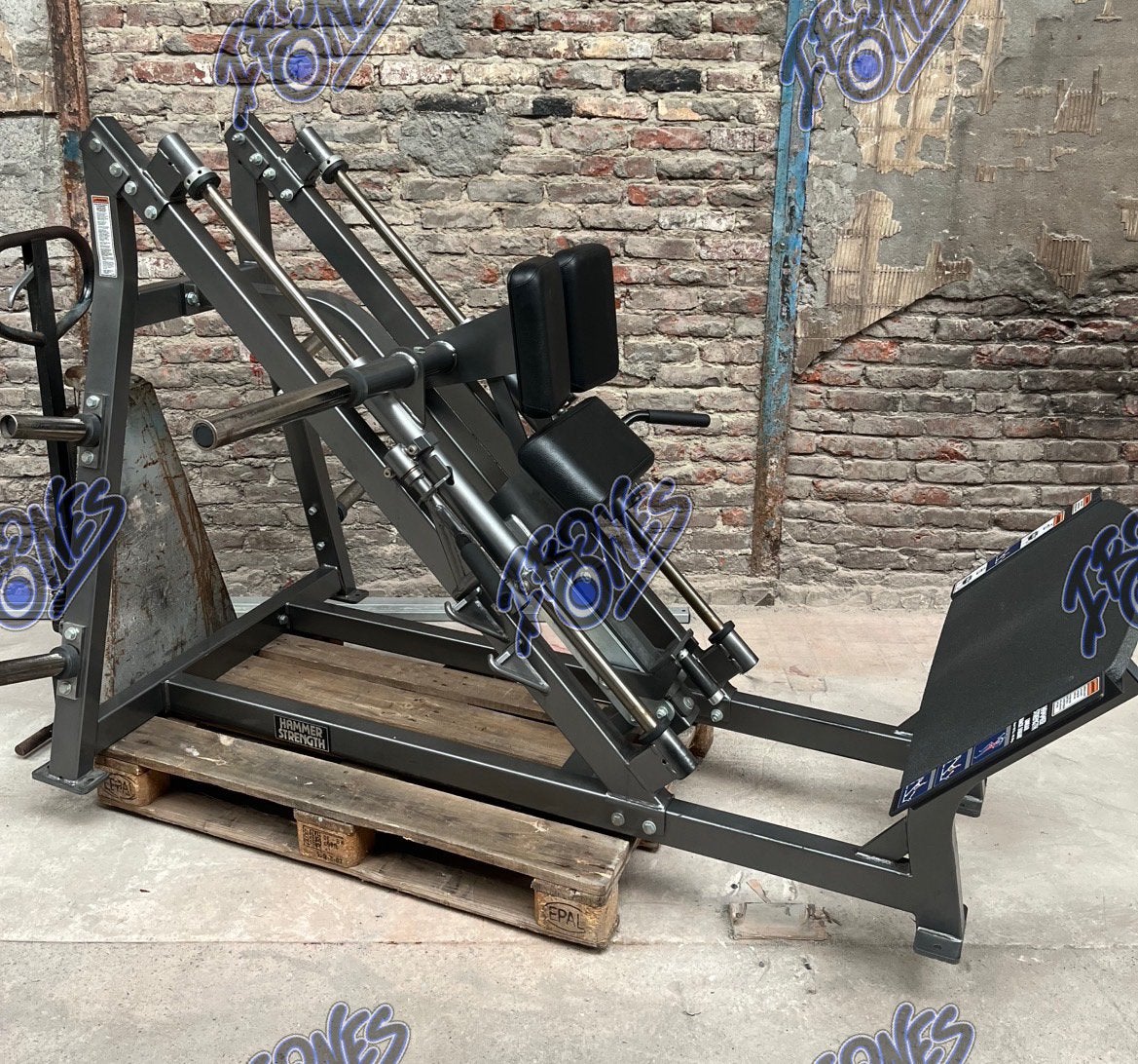 Hammer Strength Linear Hack Squat, Ophalen, Zo goed als nieuw, Krachtstation