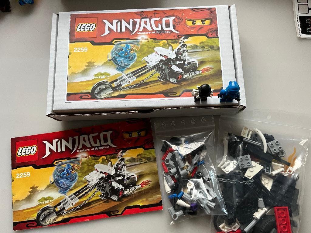lego ninjago 2259 skull motorbike, Ophalen of Verzenden, Zo goed als nieuw, Lego, Ninjago