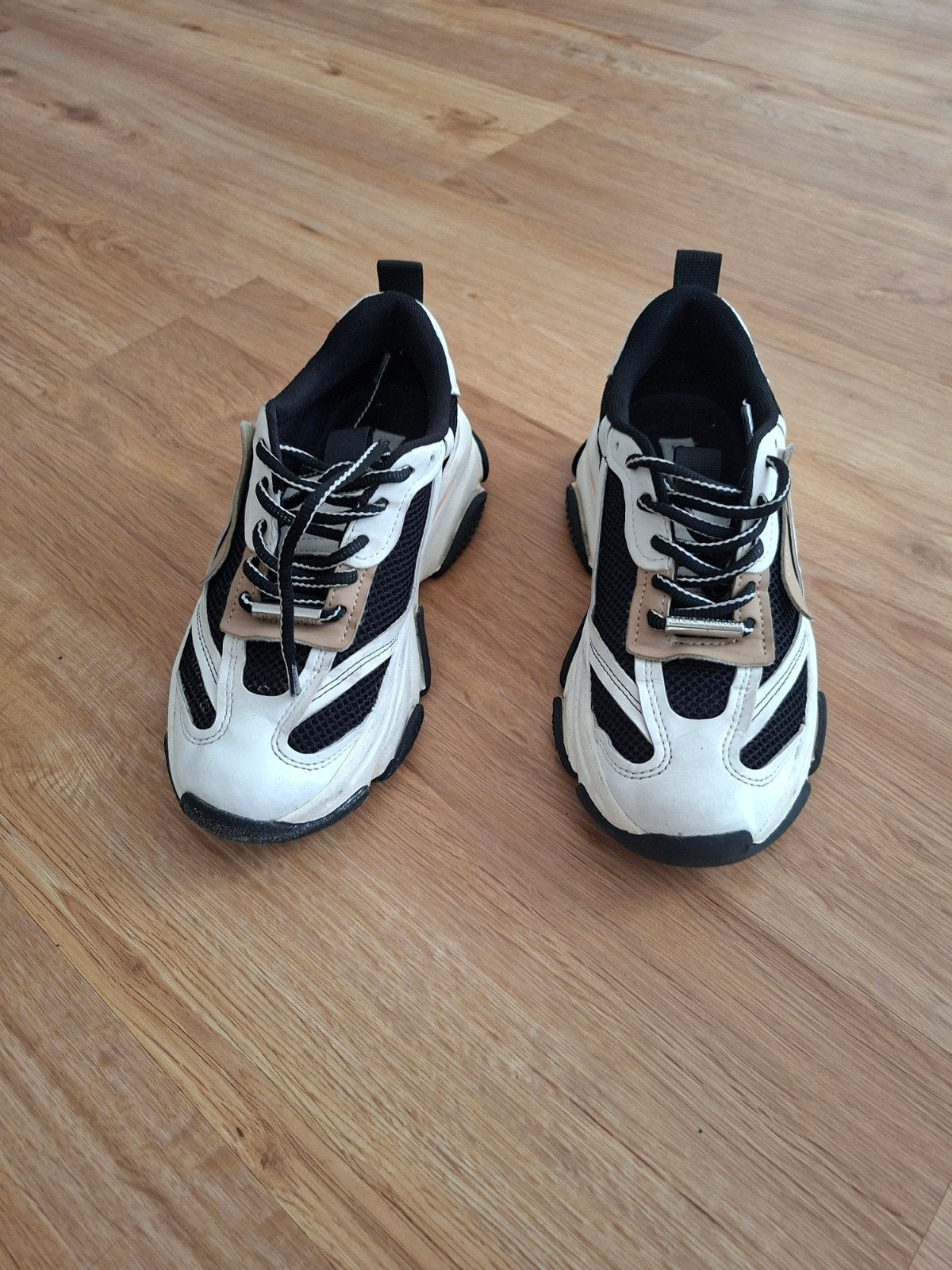 Steve Madden Maxima sneakers wit/zwart, maat 38, Kleding | Dames, Schoenen, Wit, Steve Madden, Ophalen of Verzenden, Sneakers of Gympen