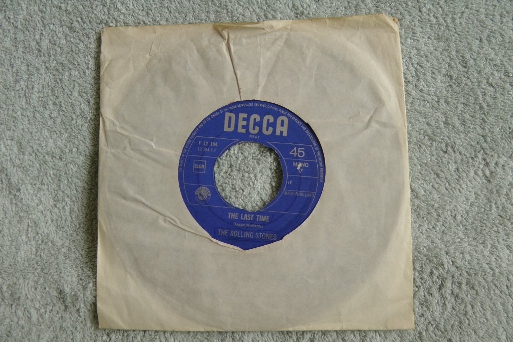 The Rolling Stones - The Last Time (Vinyl Single), Cd's en Dvd's, Vinyl Singles, Gebruikt, Rock en Metal, Overige typen, Fotohoes