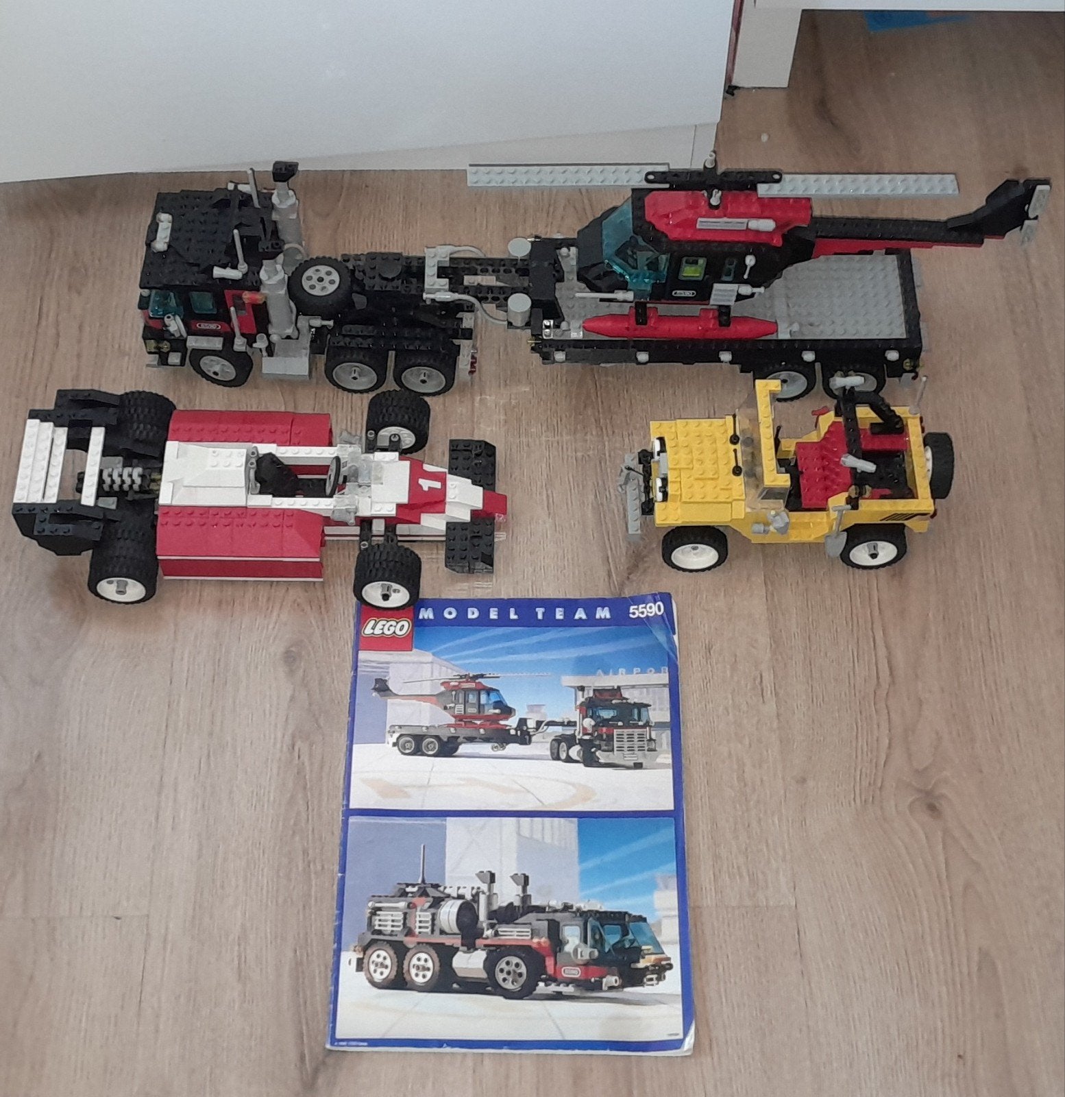 Lego technic model team 5590 5510 5540 100% compleet netjes, Compleet, Lego, Ophalen of Verzenden, Zo goed als nieuw