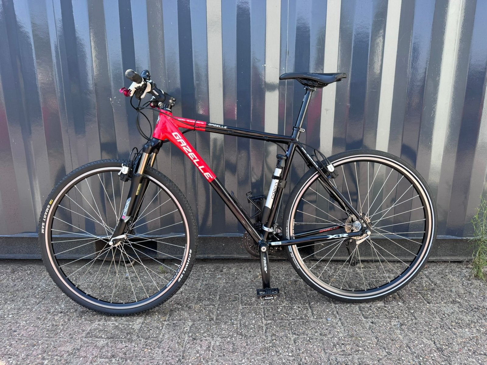 Gazelle X4R hybride fiets 28 inch, Fietsen en Brommers, Fietsen | Heren | Sportfietsen en Toerfietsen, Ophalen, 28 inch, Velgrem