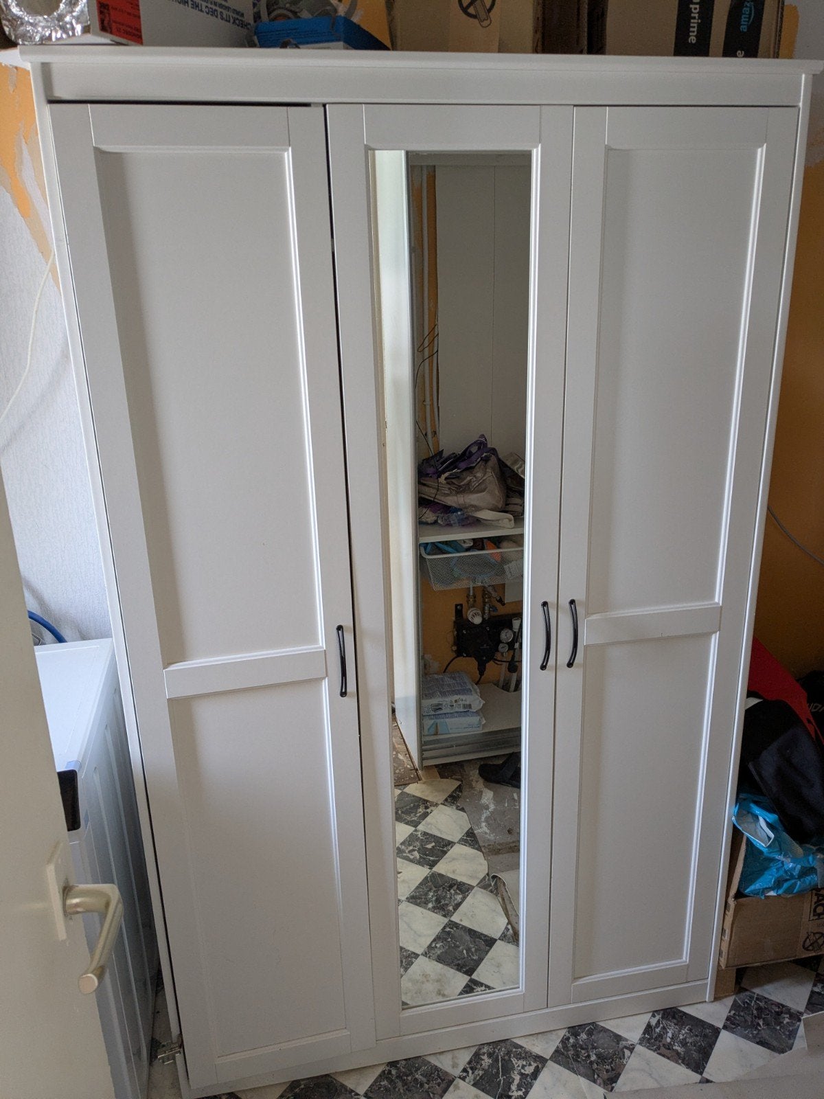 Ikea meubel kledingkast SONGESAND, Ophalen, 50 tot 100 cm, Zo goed als nieuw, Overige houtsoorten