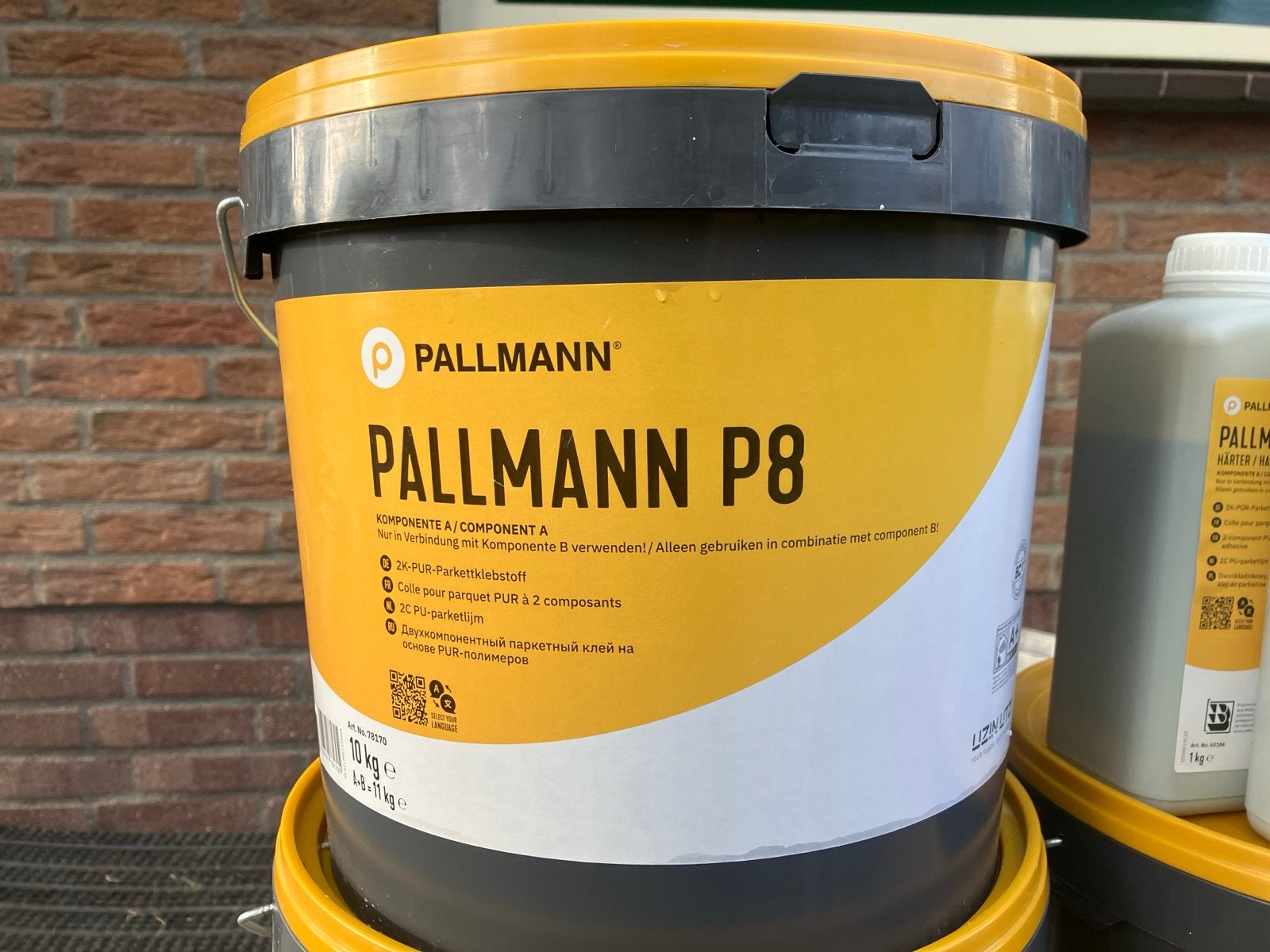 Pallmann P8 Twee Componenten Lijm/parketlijm- 50kg A + 5kg B, Ophalen, Nieuw