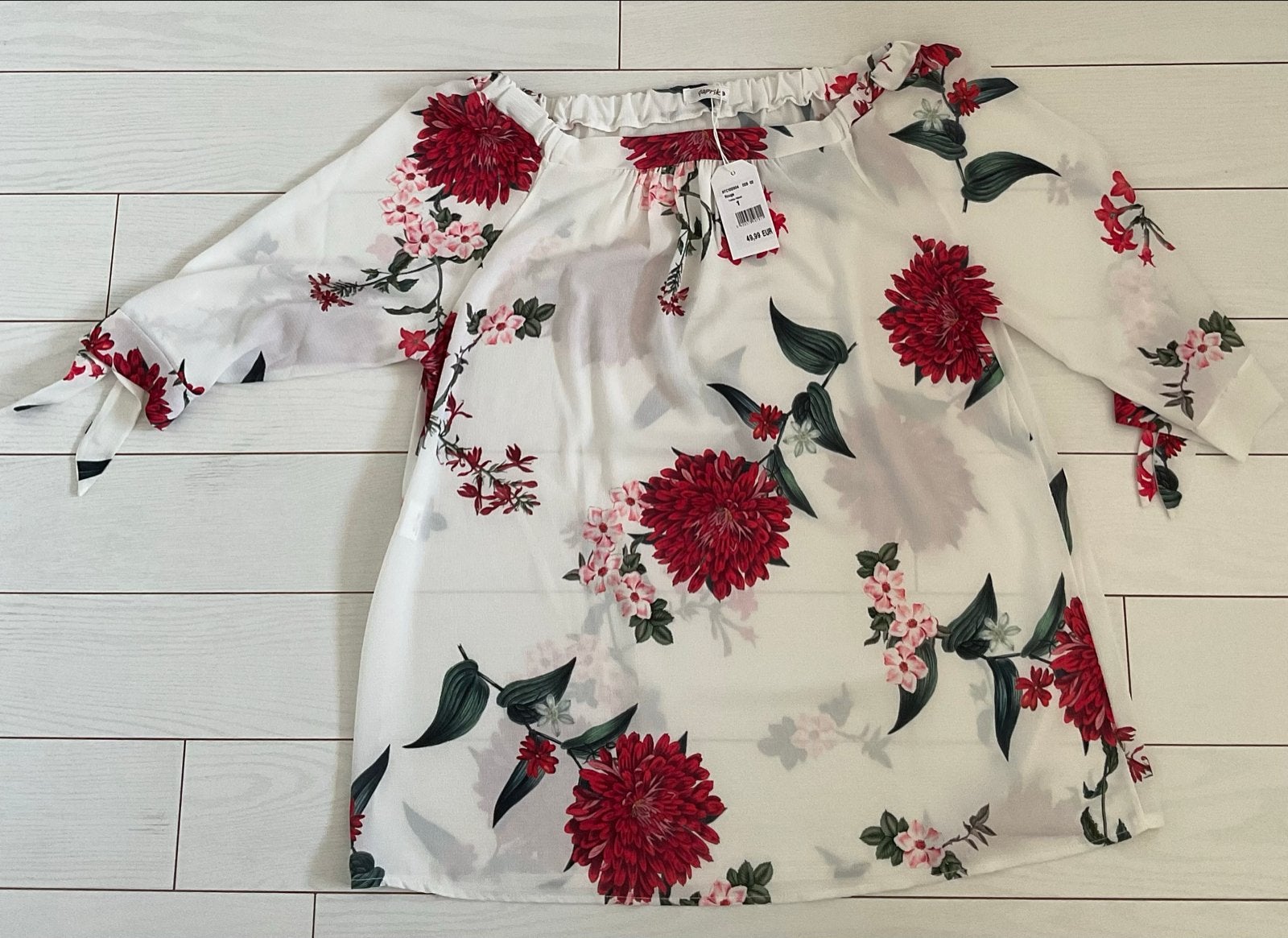 Nieuwe Paprika blouse maat 1, 44, Wit, Maat 42/44 (L), Nieuw, Ophalen of Verzenden
