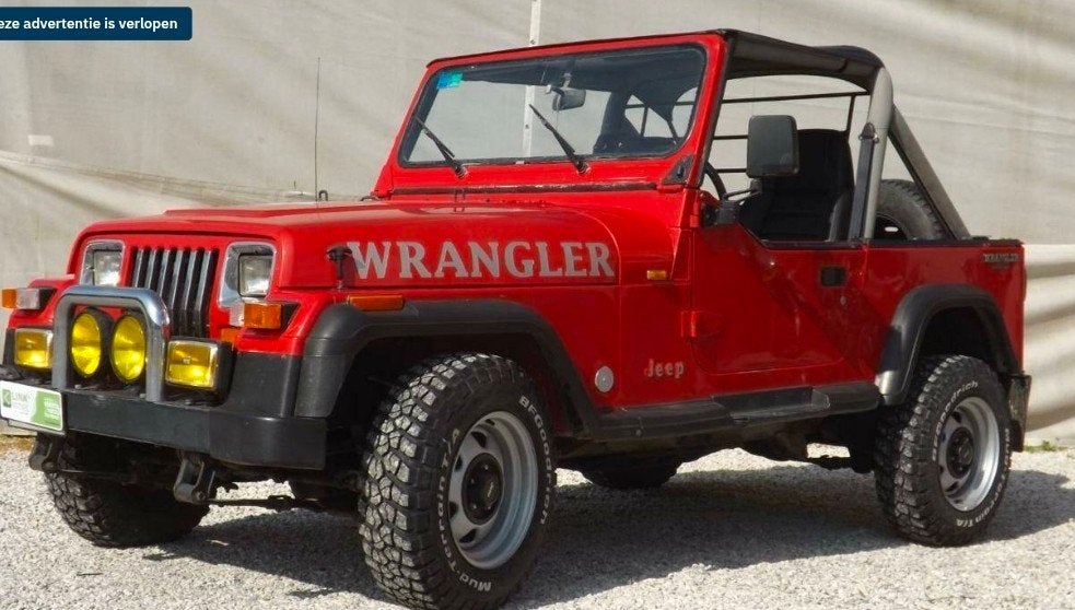 Jeep wrangler YJ halve deuren gezocht, Auto-onderdelen, Ophalen of Verzenden, Voor, Jeep, Deur