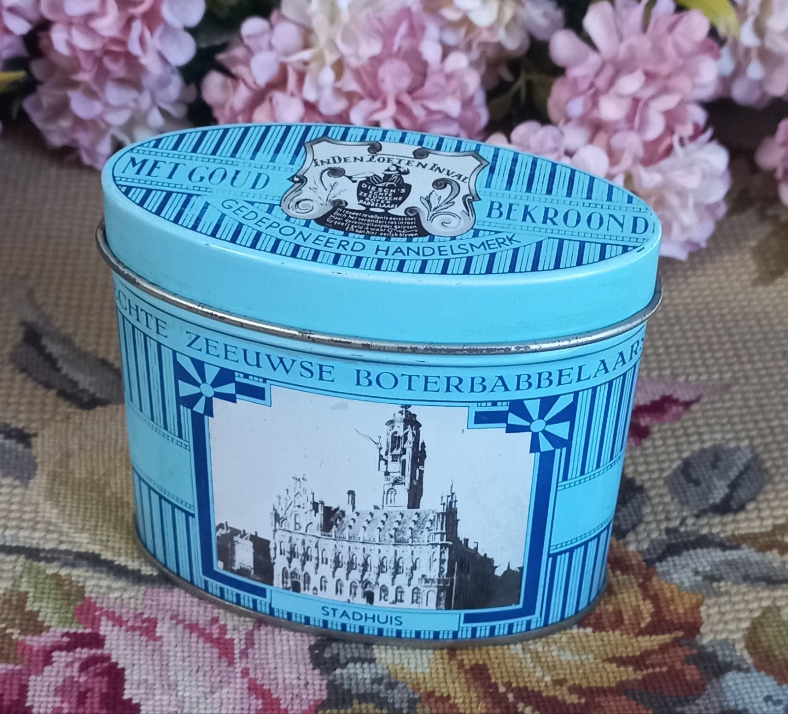 Leuk oud blikje, Diesch Zeeuwse Boterbabbelaars, Middelburg, Ophalen of Verzenden, Gebruikt, Overige