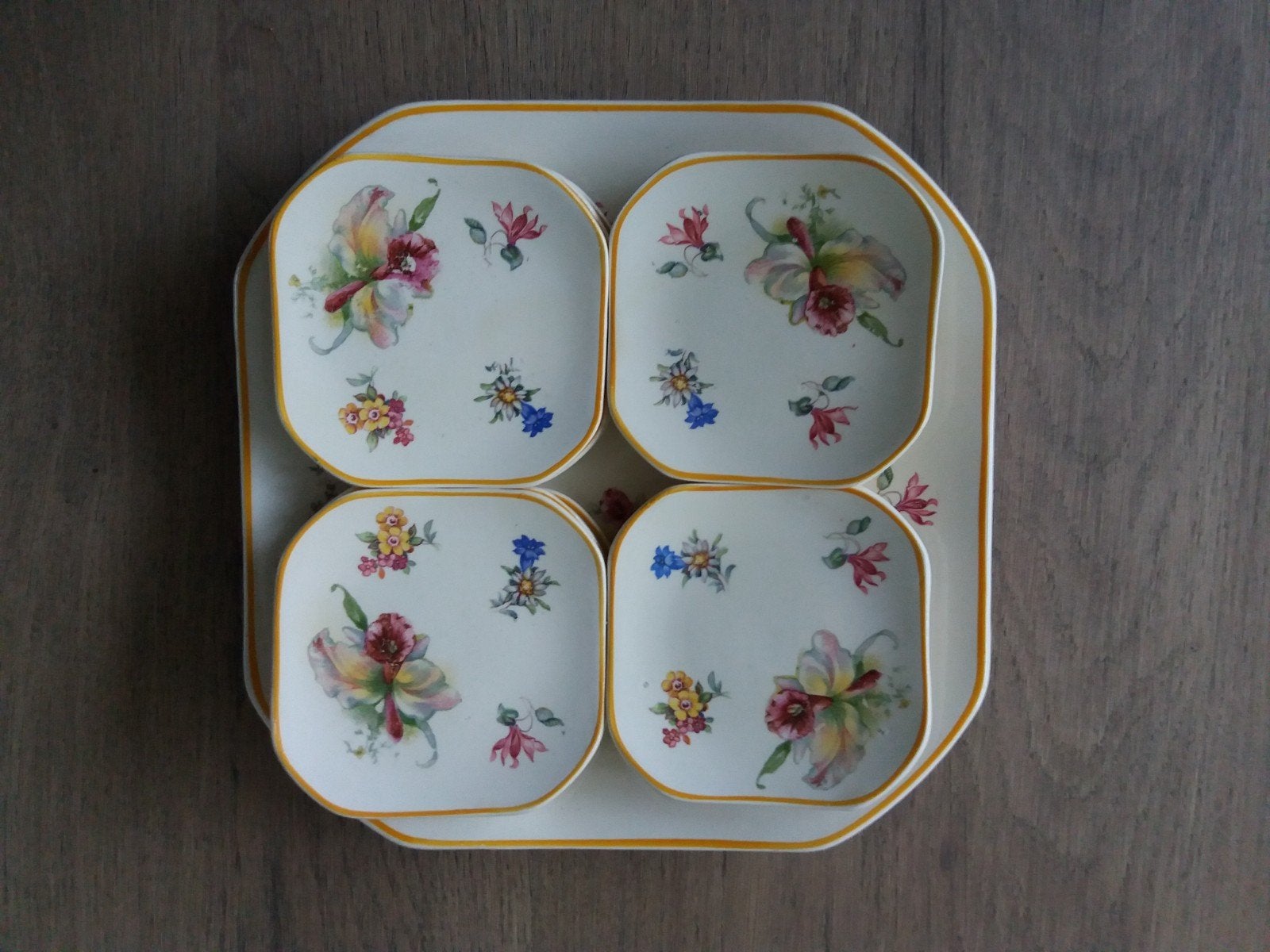 SCM Petit four set - 13 delig, Ophalen of Verzenden