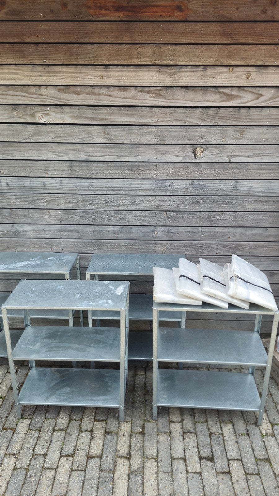 4x ikea hyllis kweekkasjes, Tuin en Terras, Ophalen of Verzenden, Gebruikt