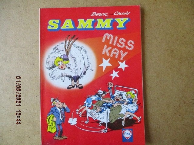 adv4003 sammy fina, Boeken, Eén stripboek, Ophalen, Gelezen