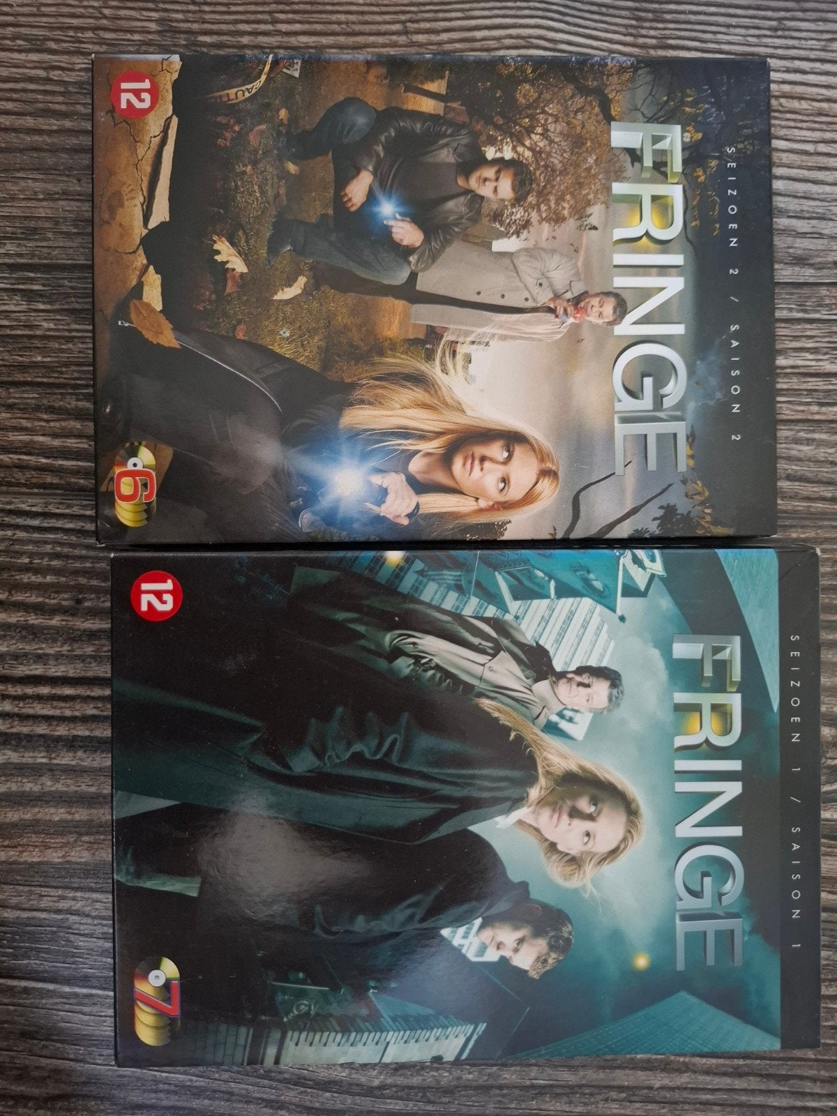 Fringe seizoen 1 en 2, Vanaf 12 jaar, Ophalen of Verzenden, Zo goed als nieuw, Seizoen 1
