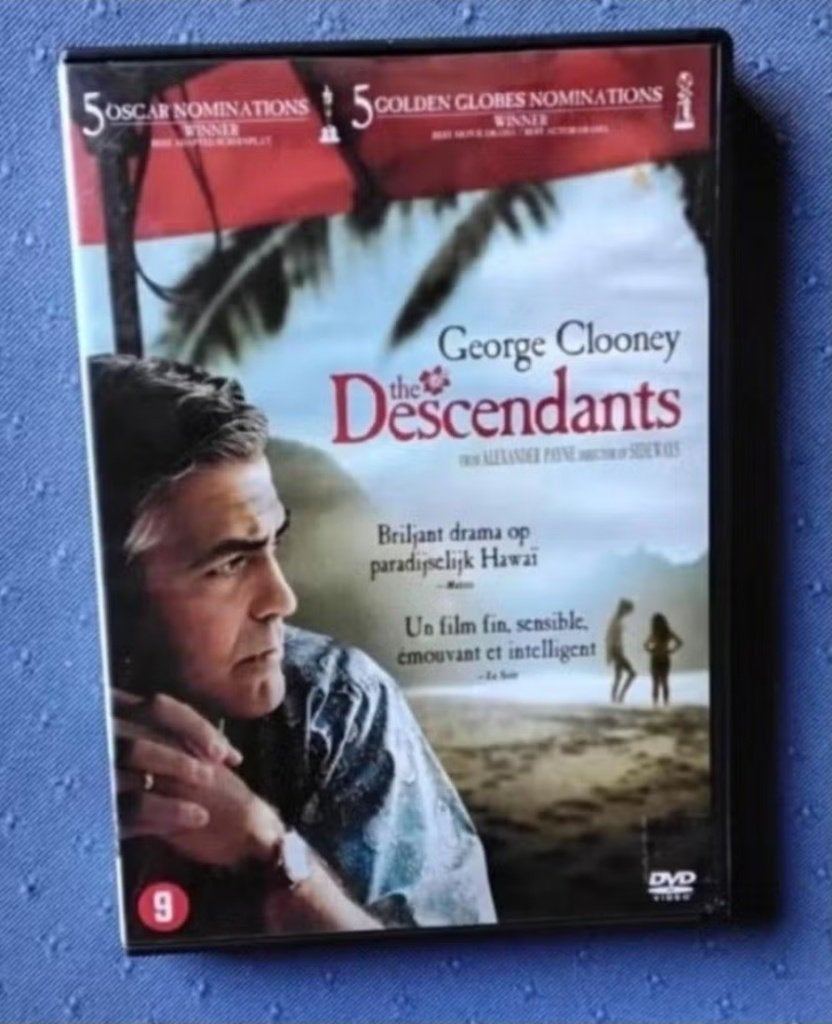 DVD the descendants George Clooney, Vanaf 12 jaar, Ophalen, Zo goed als nieuw, Overige genres