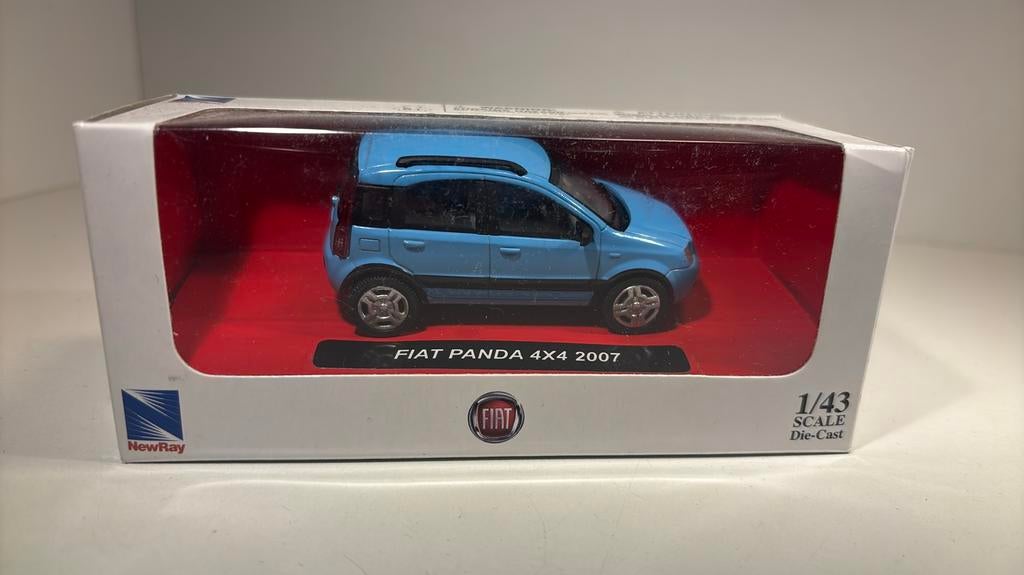 Fiat panda 4x4 2007 bleu new ray 1.43, Overige merken, Auto, Ophalen of Verzenden, A