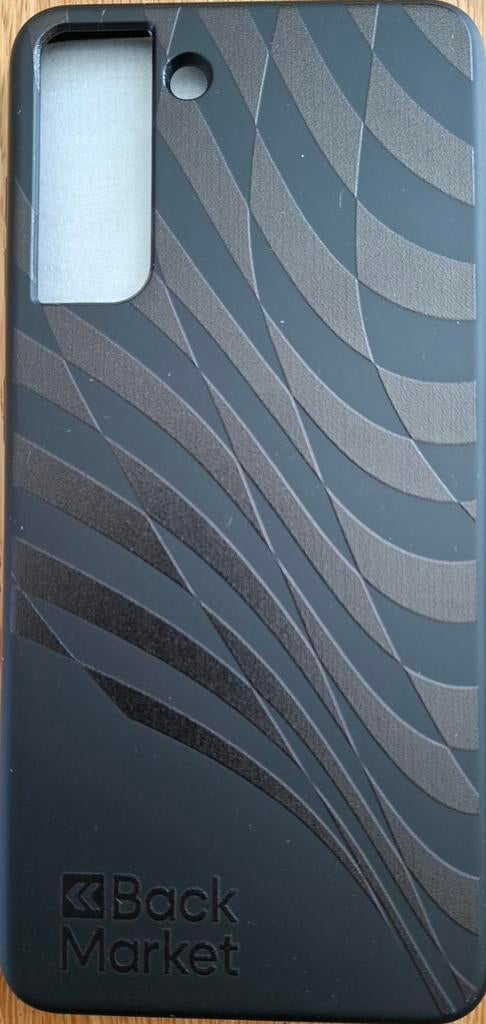 Nieuw Back Market Hoesje voor Samsung S21 5G - Blackwave, Ophalen of Verzenden, Nieuw, Overige modellen, Hoesje of Tasje