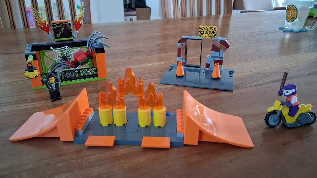 LEGO City Stuntz 60293 Stuntpark - Complete set, Ophalen of Verzenden, Zo goed als nieuw, Complete set, Lego