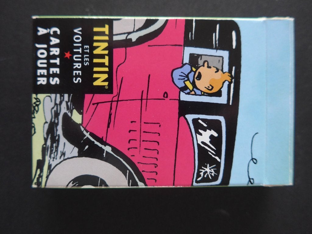Kuifje //Tin Tin kaart spel, Ophalen of Verzenden, Kuifje, Zo goed als nieuw, Boek of Spel