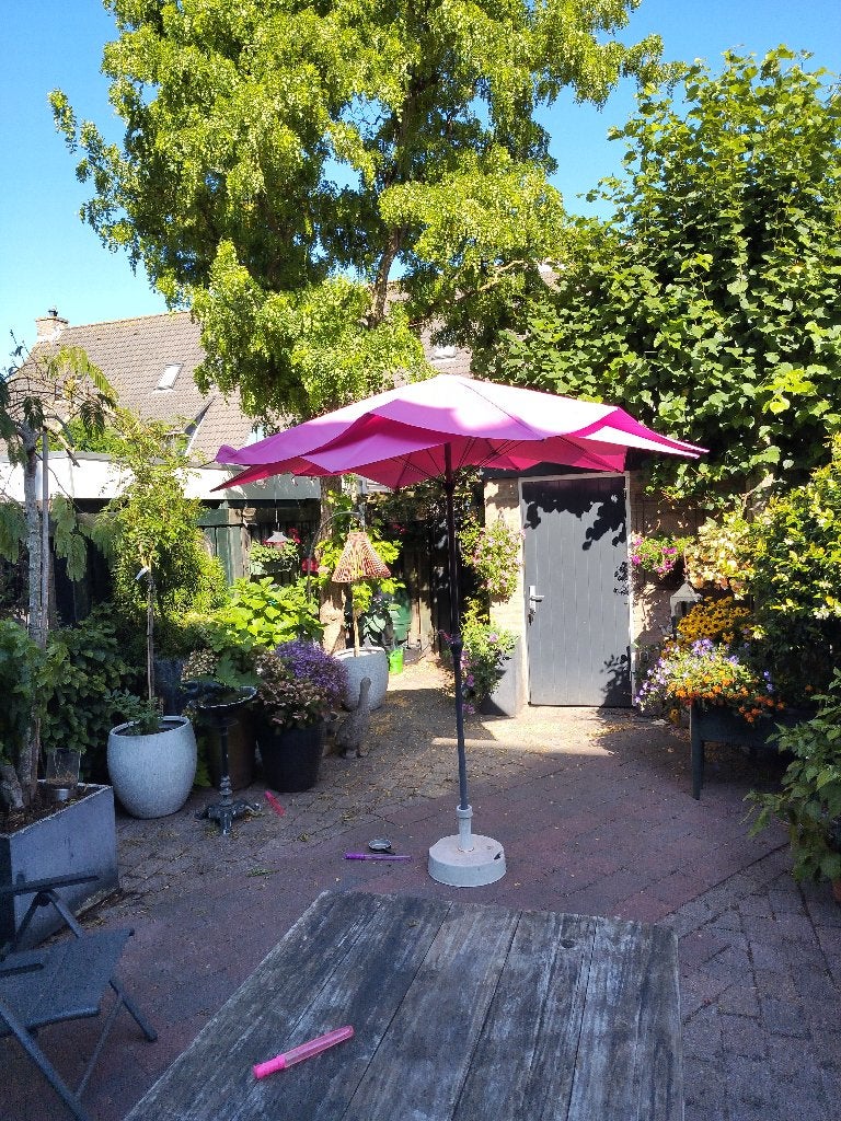 Parasol, Ophalen, Gebruikt, 2 tot 3 meter, Stokparasol