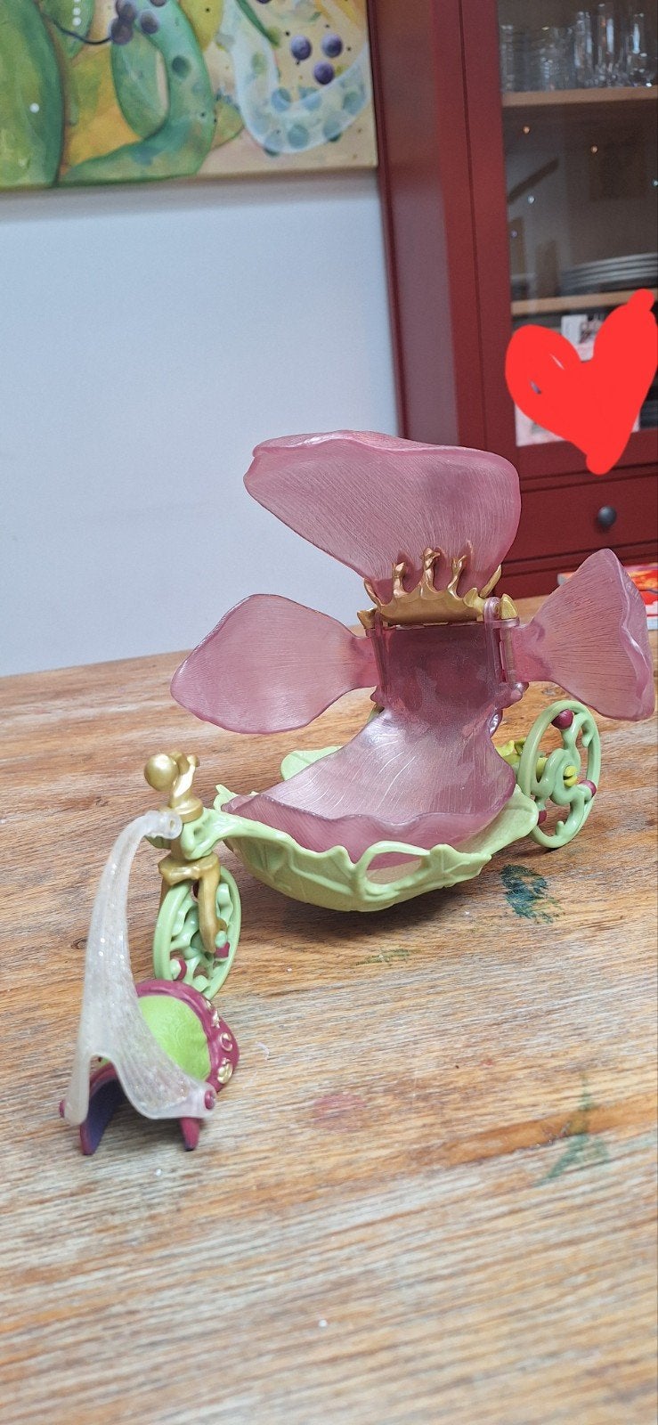 Schleich bayala koets, Ophalen of Verzenden, Zo goed als nieuw