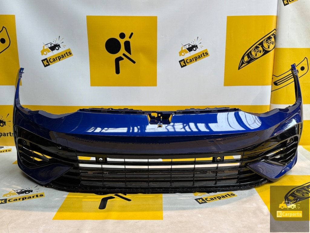 VW GOLF 8R R20 VOORBUMPER 6XPDC LD5K LAPIZ BLUE 5H0807221E