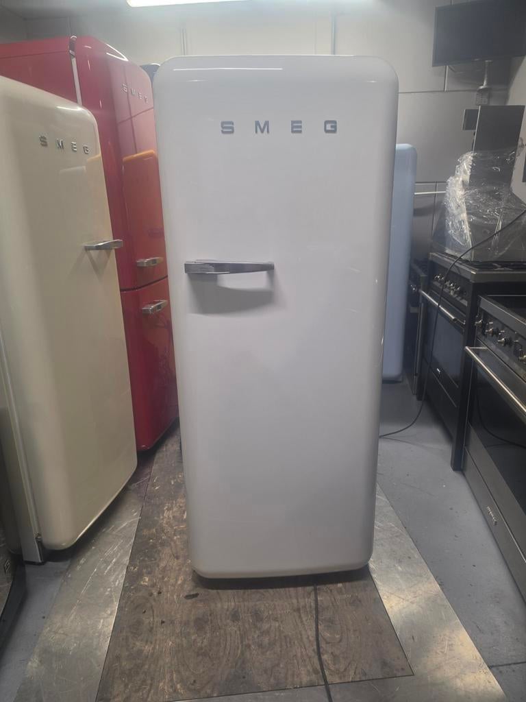 Smeg koelkast crème, Witgoed en Apparatuur, Koelkasten en IJskasten, Ophalen, 200 liter of meer, 60 cm of meer, 160 cm of meer