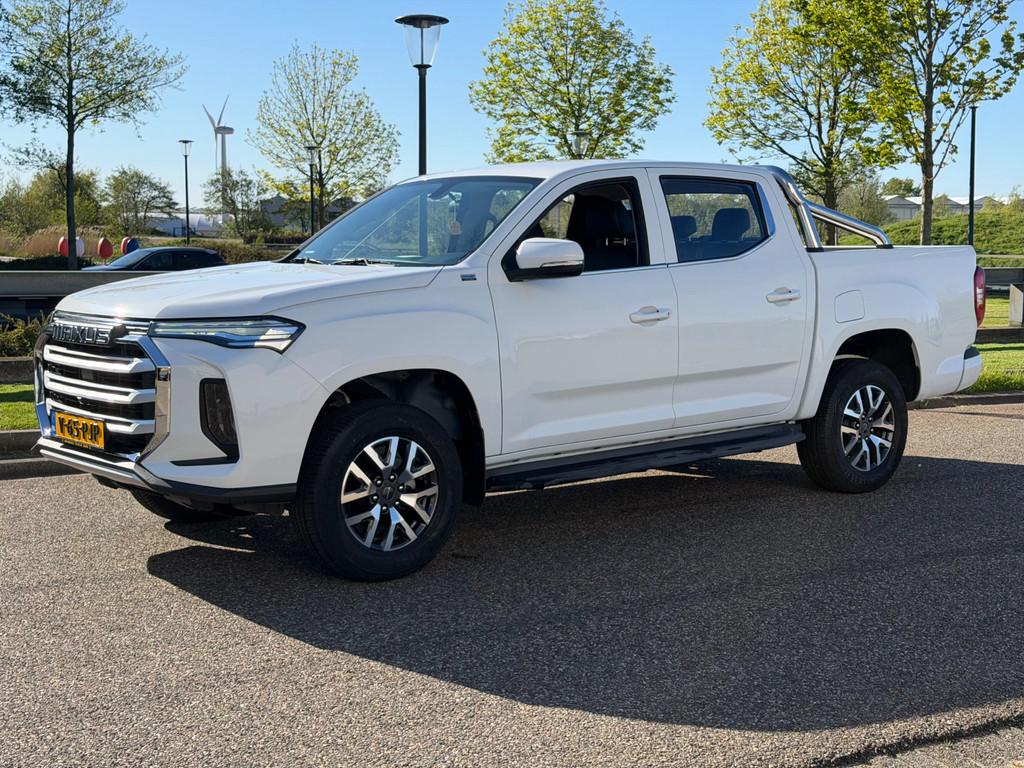 Maxus T90 EV Pick-up 89kWh WLTP 470KM Dubbelcabine Grijs Ken, Automaat, Achterwielaandrijving, Maxus, Wit