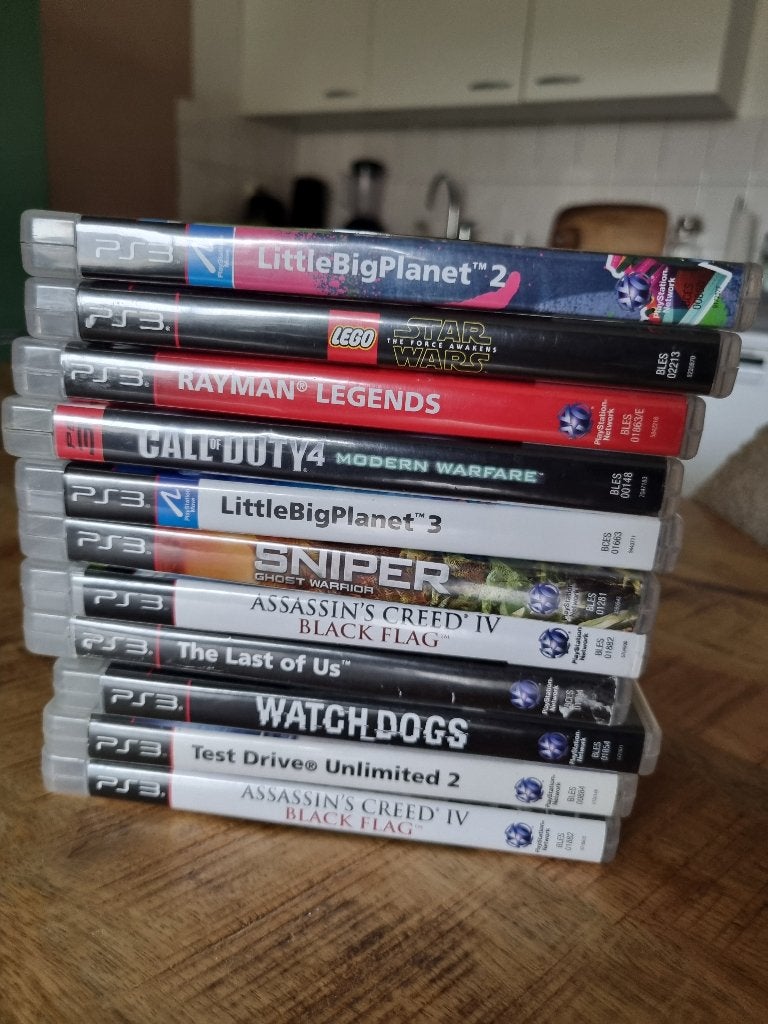 13x PS3 games: LittleBigPlanet, LEGO Star Wars, Last of Us, Avontuur en Actie, Gebruikt, 1 speler, Ophalen of Verzenden