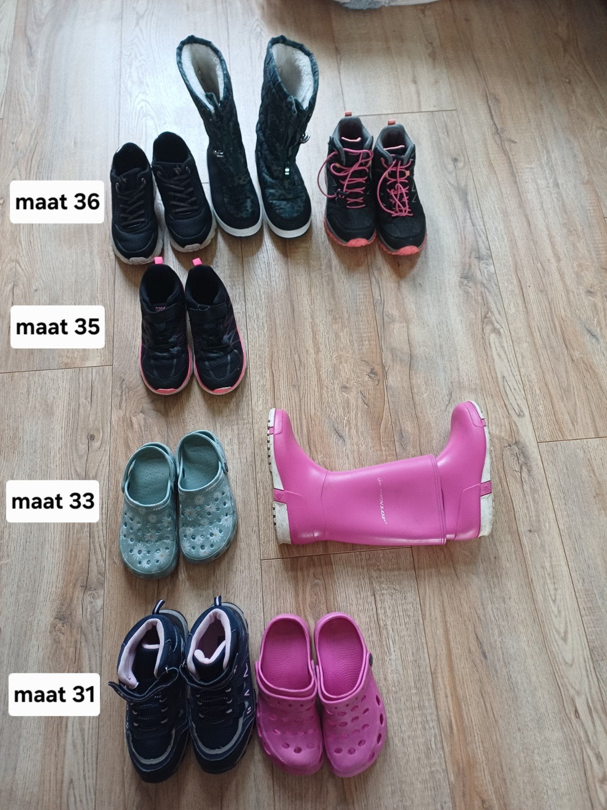 meisjes schoenen en laarsen maat 31, 33, 35 en 36, Ophalen of Verzenden, Meisje, Schoenen
