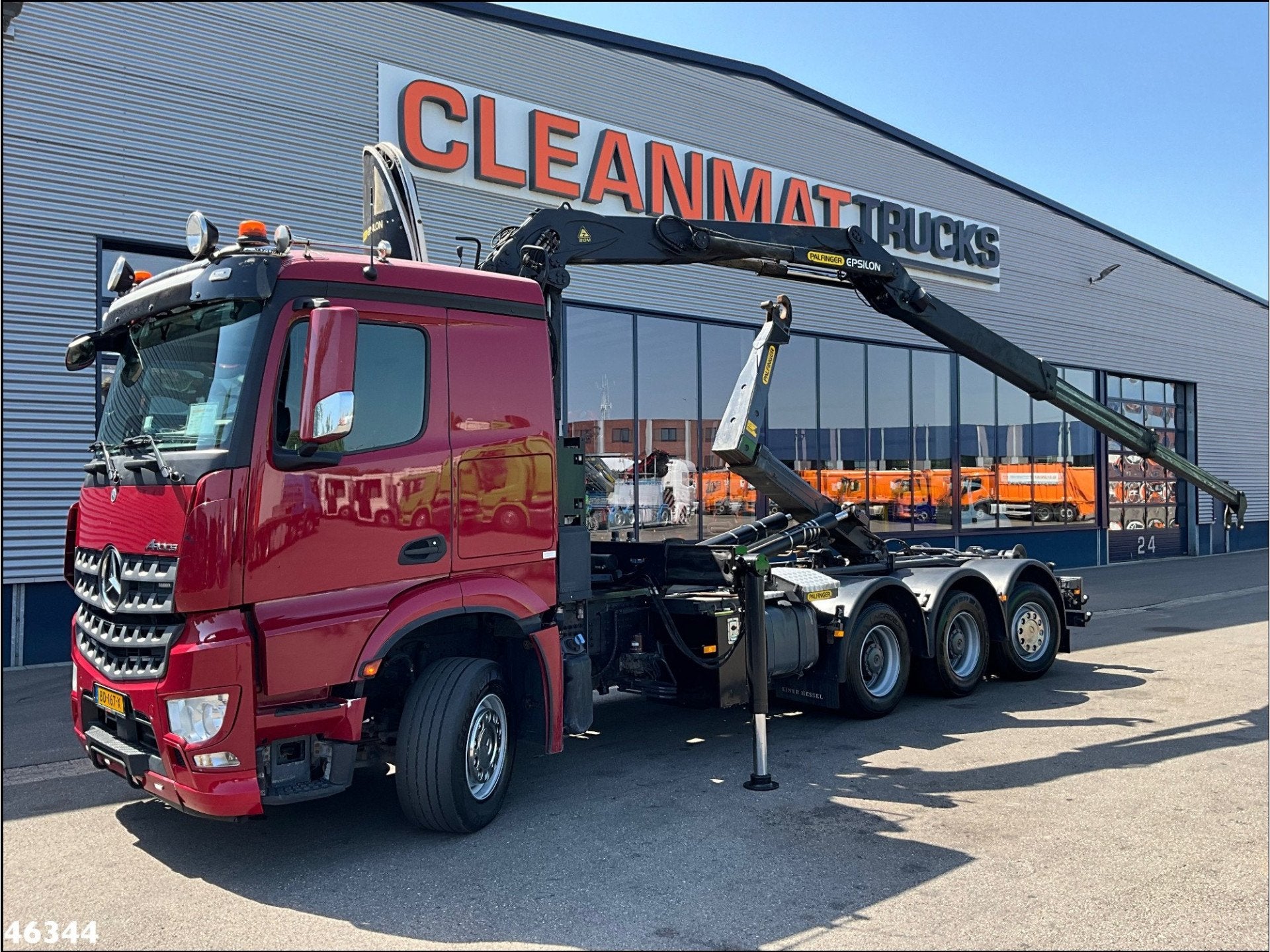 Mercedes-Benz Arocs 3253 Euro 6 8x4 Palfinger 17 Tonmeter Z-, Auto's, Euro 6, 532 pk, Mercedes-Benz, Diesel