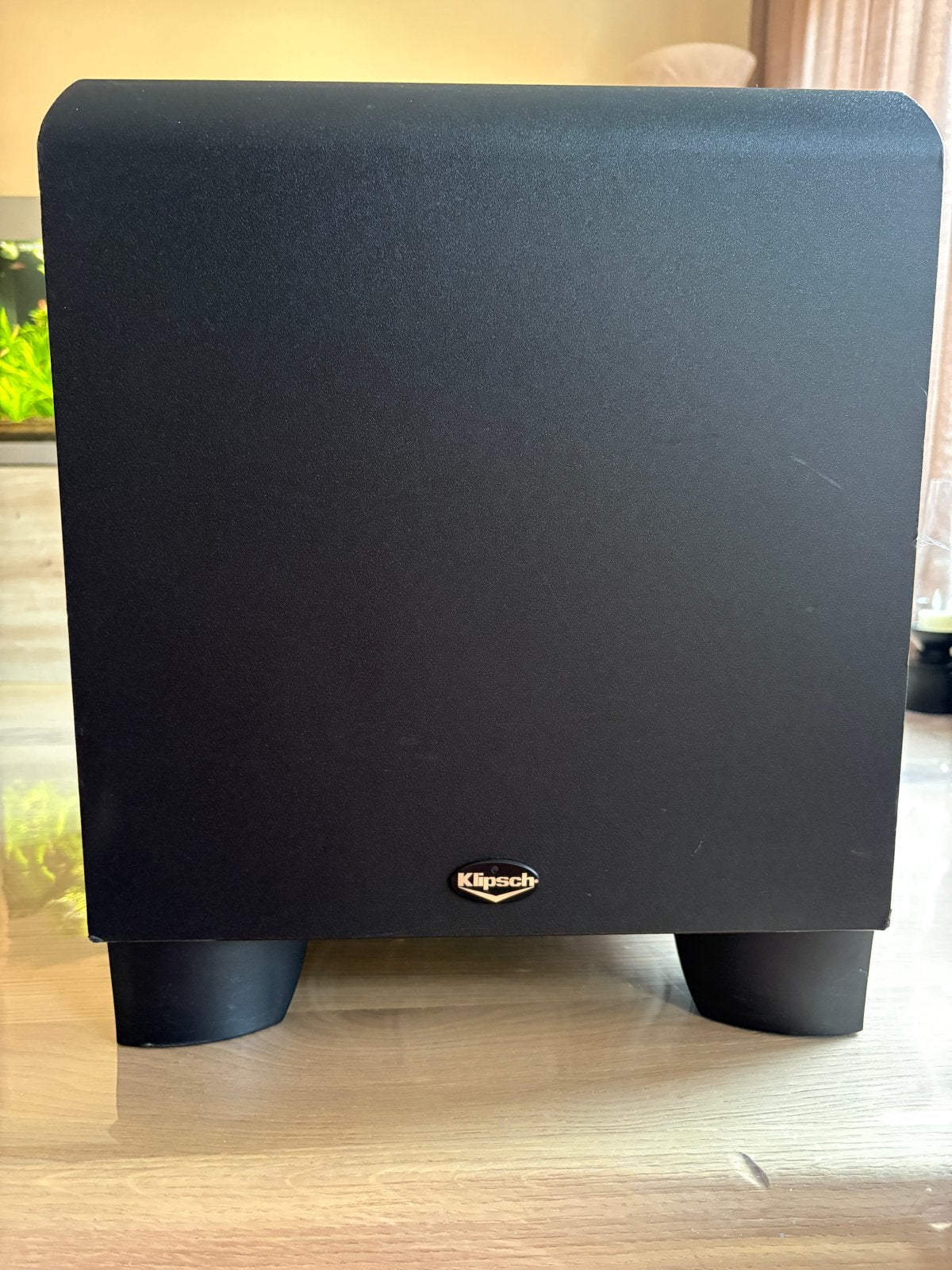 Klipsch KSW-10 Subwoofer - Krachtige Bass voor Thuisbioscoop, Audio, Tv en Foto, Gebruikt, Subwoofer, Basreflex, Ophalen