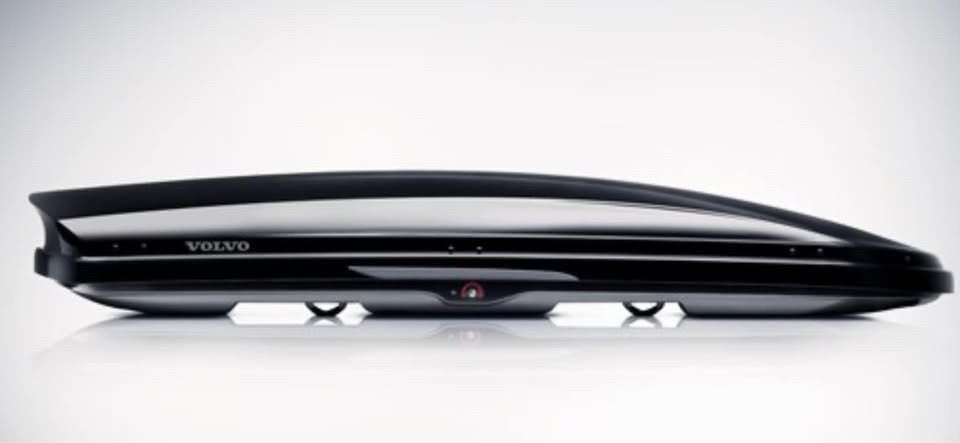 Volvo Dakkoffer Space Design 420 Zwart / Thule dynamic M 800, Ophalen, Zo goed als nieuw