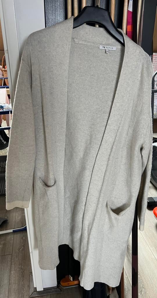 Vest Nukus L grijs, Kleding | Dames, Ophalen of Verzenden, Gedragen, Grijs