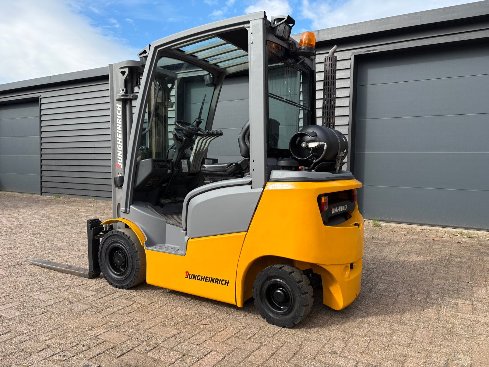 Jungheinrich TFG320 LPG heftruch/ triplex/2018, 2000 tot 3000 kg, Ophalen of Verzenden, LPG, Heftruck