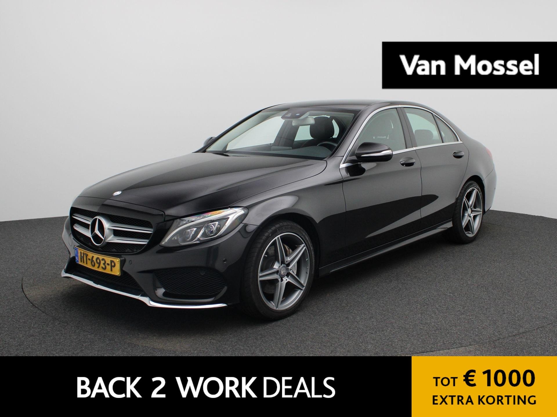 Mercedes-Benz C-klasse 200 | Climate Control | Half-Lederen, Automaat, 12 maanden, 4 cilinders, Automatische klimaatregeling