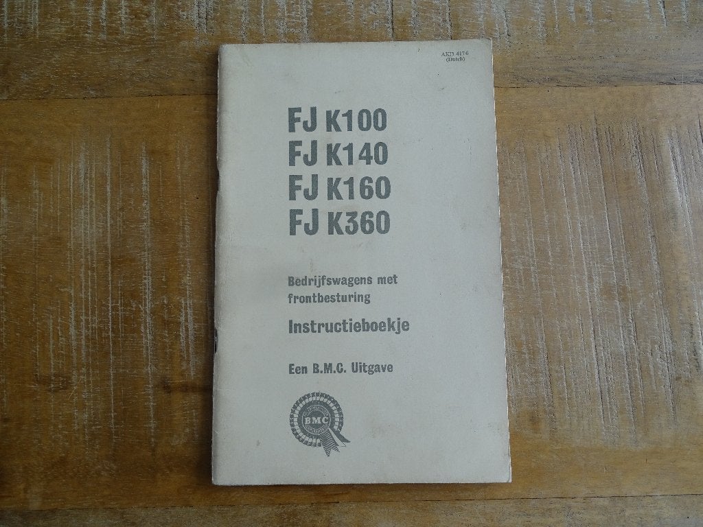 Austin Truck FJ-K - Handleiding Instructieboek NL Origineel, Verzenden