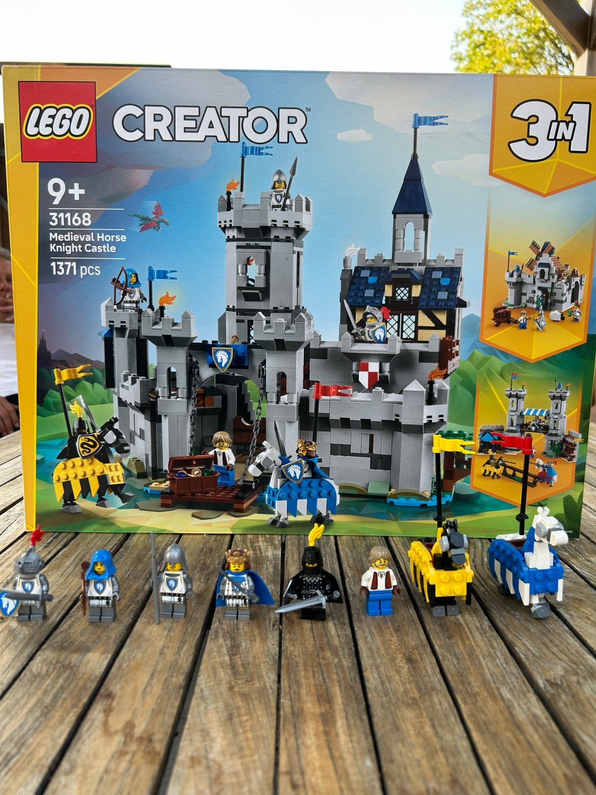 LEGO Creator 31168 Middeleeuws Kasteel 3-in-1, Lego, Ophalen of Verzenden, Zo goed als nieuw, Compleet
