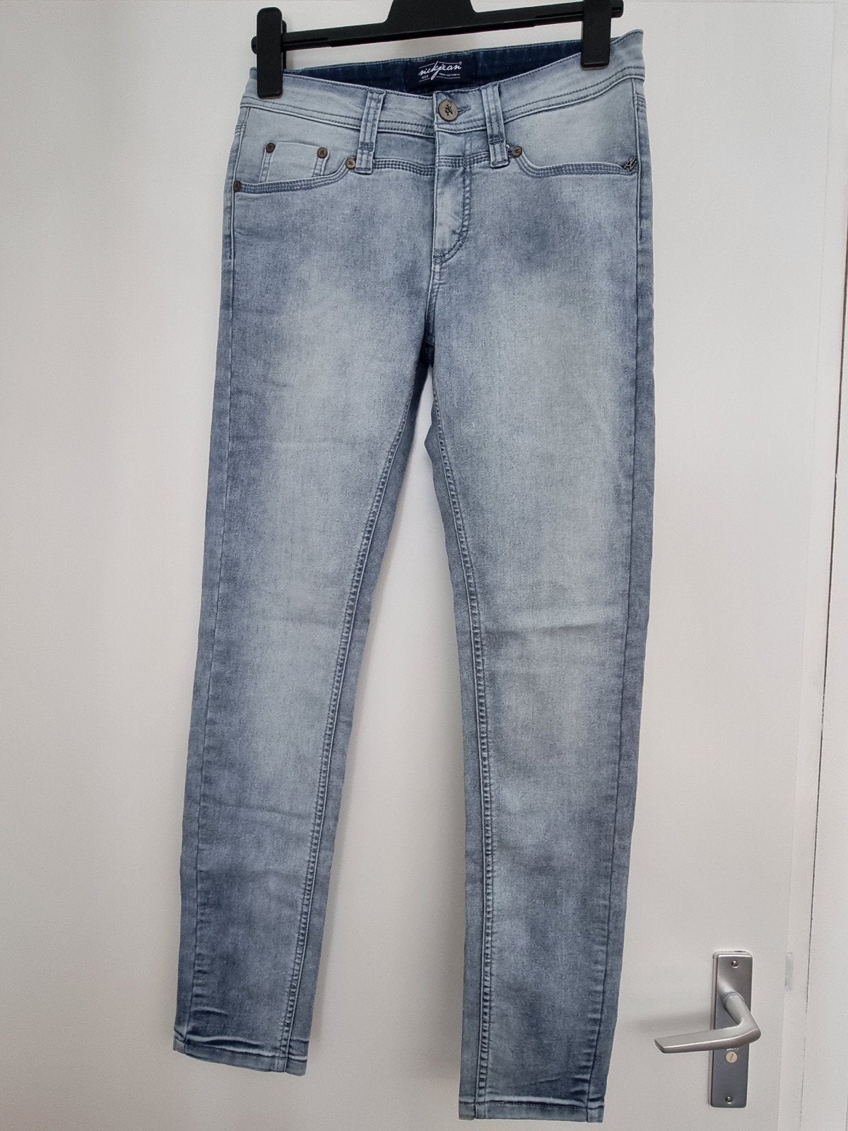 Nickjean lichte spijkerbroek - Maat 38, Blauw, Ophalen of Verzenden, Zo goed als nieuw, W30 - W32 (confectie 38/40)