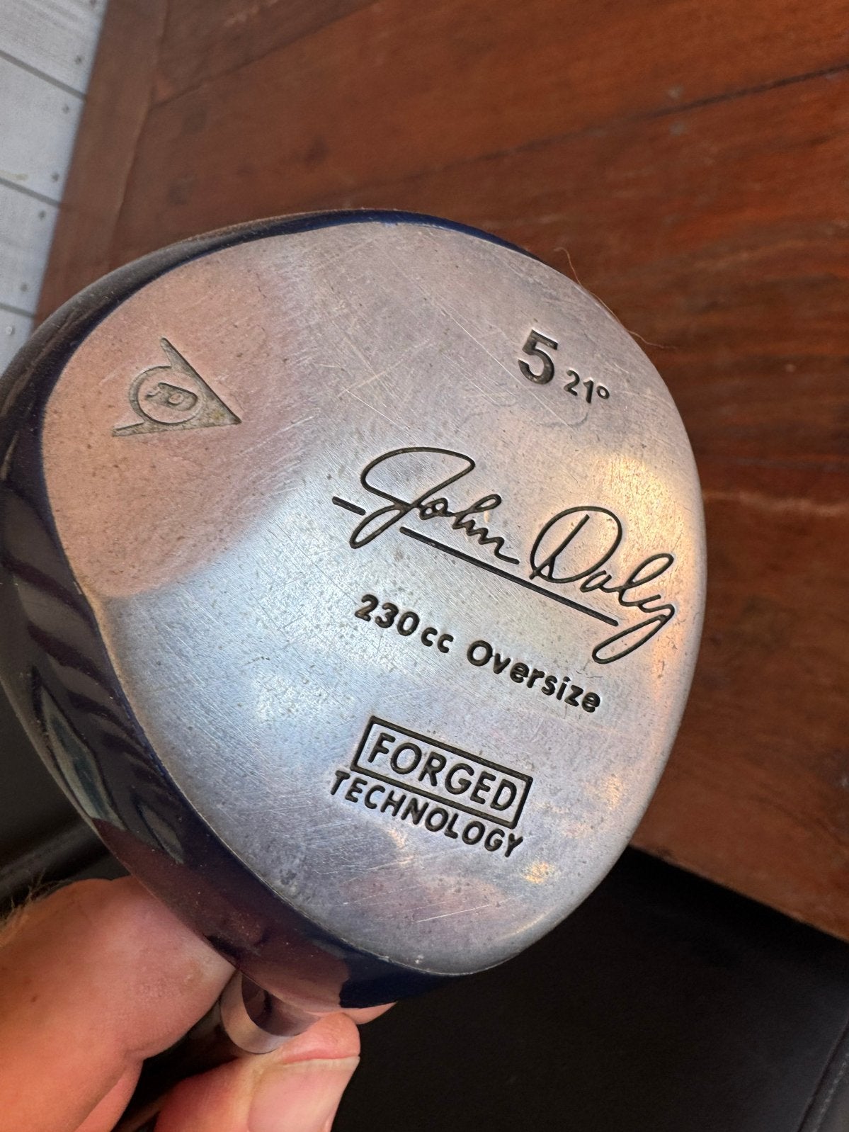 Dunlop John Daly Houten 5 Golfclub - 21 graden, 230cc, Ophalen, Gebruikt, Club, Overige merken