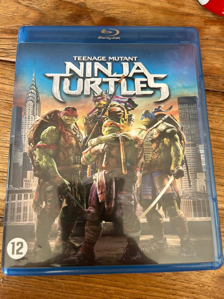Teenage mutant ninja turtles blu ray disc, Cd's en Dvd's, Blu-ray, Ophalen of Verzenden, Zo goed als nieuw, Actie