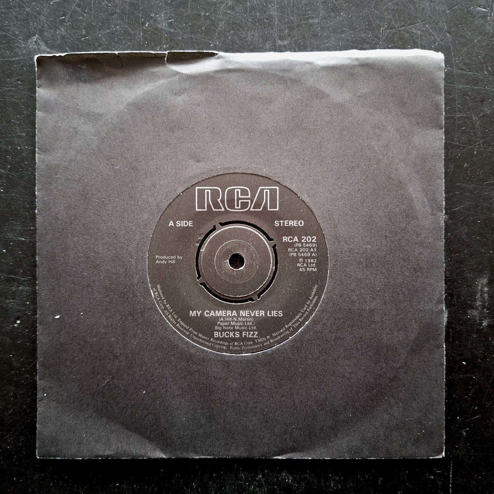 7"/SINGLE  BUCKS FIZZ - Mt Camera Never Lies, Ophalen of Verzenden, Gebruikt, Pop