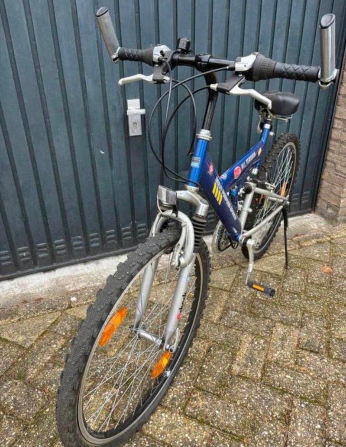 Mountainbike frame maat 46 frame demper 18 Versn., Ophalen, Zo goed als nieuw