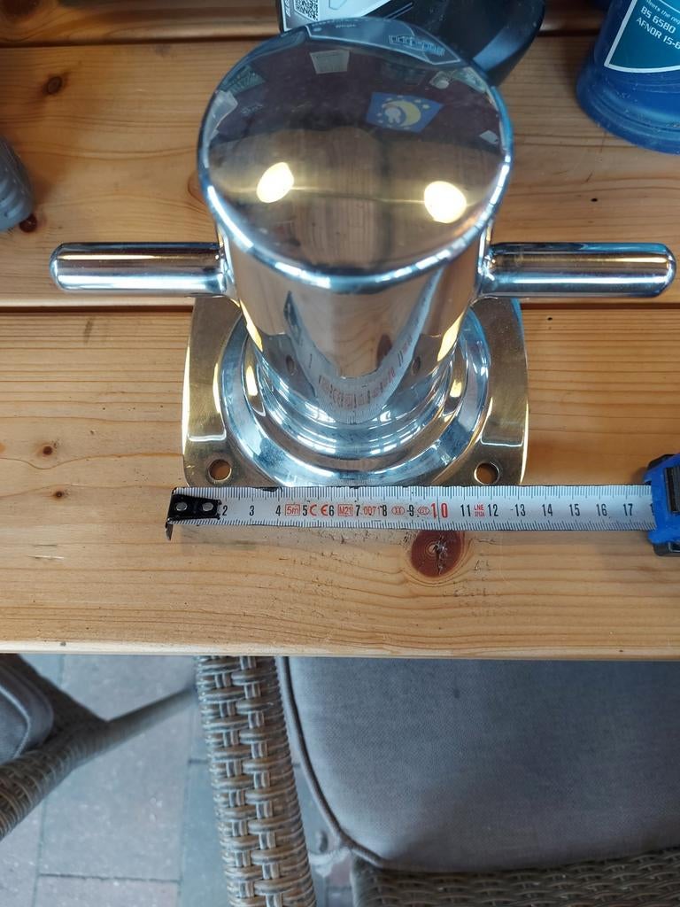 RVS Klamp / Kikker voor boot - Nieuwstaat, Ophalen of Verzenden, Zo goed als nieuw, Overige typen